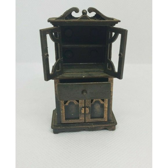 Durham Industries Made In Hong Kong Vintage Mini Ar-moire Dresser - Picture 11 of 11